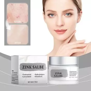 Крем от прыщей - контролирует жирность кожи, осветляет следы от прыщей, мягко успокаивает прыщи, устраняет проблемы с закрытым ртом, восстанавливает кожу One Size