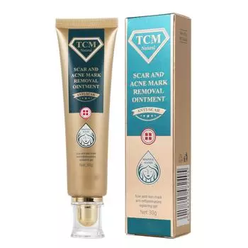 Крем от шрамов TCM, крем от угревой сыпи, шрамы от ожогов, порезы, беременность, растяжки, пятна от угревой сыпи, угри, отбеливающий крем от растяжек 30 мл) One Size