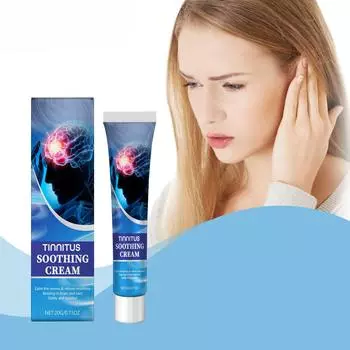 Крем от звона в ушах, очищающий крем от звона в ушах, средство от звона в ушах, очищающий крем от звона в ушах 20 г One Size синий