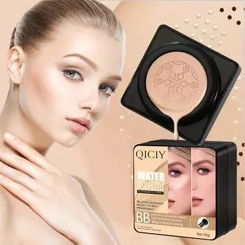 Крем-подушка Air Cushion, легкий консилер, спонж-грибок для придания коже красоты, водостойкий, устойчивый к поту, стойкий консилер, контроль жирности 01#01#Natural color