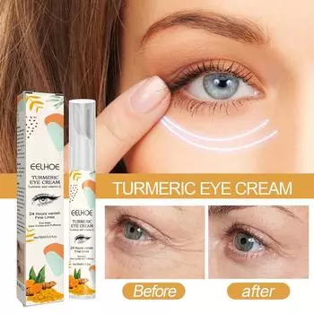 Крем против темных кругов под глазами, пептид, против морщин, против старения, для удаления мешков под глазами, отечности, ухода за кожей, красоты, здоровья 1 pc