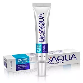 Крем против угрей для лица BIOAQUA Oil Control Shrink Pores Acne Scar Remove 30g