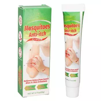 Крем против зуда Bite Relief успокаивающая увлажняющая мазь от зуда при укусах комаров 20 г