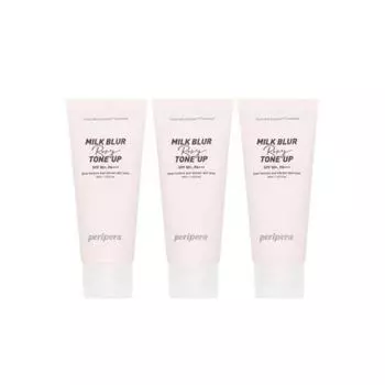 Крем-пудра Peripera Milk Blur Tone Up Cream 03 Розовый 3 шт.