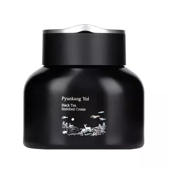 Крем Pyunkang Yul Black Tea Cream Enrich Aging Kombucha Korean Skin Care [PKY] 60 мл, Крем, Уход, Содержит, Увлажнение, Сушение,