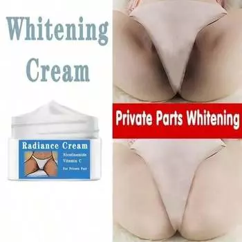 Крем Radiance Cream - отбеливающий крем Snow Bleach с ниацинамидом, витамином С, центеллой азиатской, аллантоином и ромашкой для эффективного отбеливания и очищения подмышек 5G