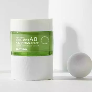 КРЕМ С КЕРАМИДАМИ PURE JEJU CICA 40 52 мл