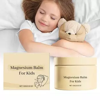 Крем с магнием, лосьон с магнием, масло с магнием для ног, лосьон с магнием, крем с магнием, хлорид магния для местного применения 100 г белый