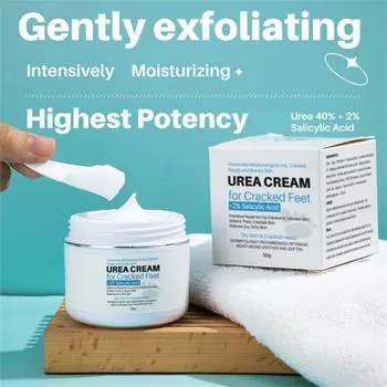 Крем с мочевиной, отшелушивание куриной кожи, увлажняющий, против сухости и трещин крем для рук и ног One Size
