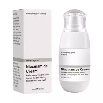 Крем с ниацинамидом Освежающий, увлажняющий, укрепляющий и осветляющий крем с ниацинамидом 50 мл One Size