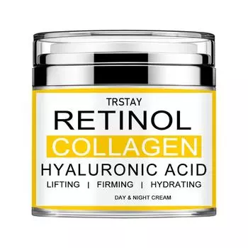 Крем с ретинолом, коллагеном и гиалуроновой кислотой для ухода за кожей шеи, кремы для лица для женщин, увлажняющий и отбеливающий крем для кожи 5g