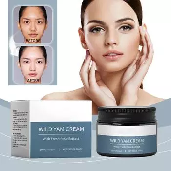 Крем с розовым ямсом восстанавливает баланс кожи, увлажняет и омолаживает кожу, ежедневный крем для ухода за телом для женщин One Size