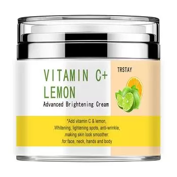 Крем с витамином С для лица Лимонный увлажняющий крем для отбеливания кожи с витамином крем для лица 5g