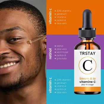 Крем с витамином С, увлажняющий крем для лица, отбеливающий крем для кожи с витамином, крем для ухода за кожей лица, уход за кожей 5ml