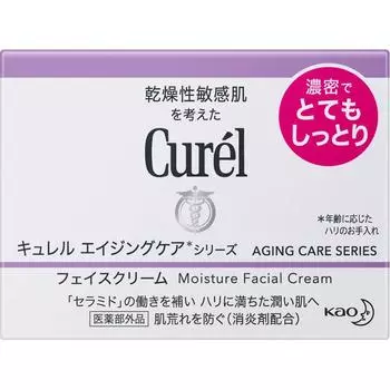 Крем серии KAO Curel Aging Care 40G (Квази-наркотик) Уход за лицом Aging Curel Используйте после лосьона. Уход за лицом Старение