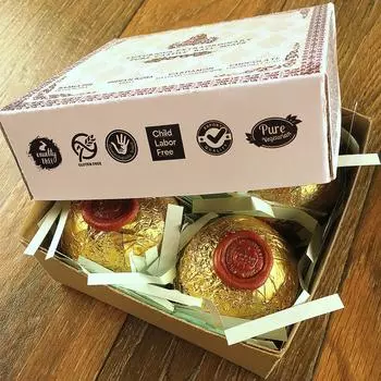 Крем-шариковое мыло «Кедр, сосна, эвкалипт и роза» Savon, мыло для ванны с натуральным эфирным маслом — для сухой и нормальной кожи — упаковка из 4 шт. 1 Box (4 Ball Soaps)