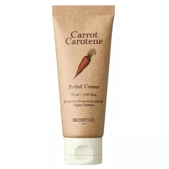 Крем SKINFOOD Carrot Carotene Relief Cream, 70 мл, 1 упаковка
