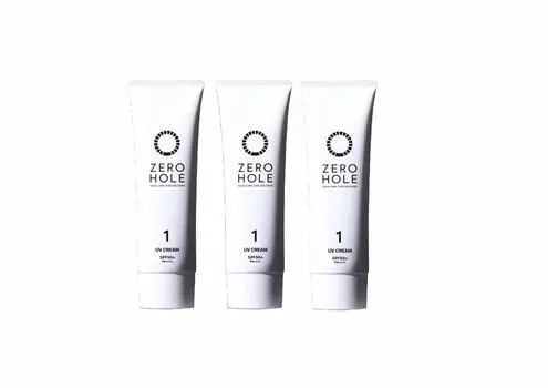 Крем солнцезащитный Zero Hole Unscented 48 г x набор Идеально подходит для активного отдыха, например, для гольфа Водонепроницаемый Гладкий и легкий на ощупь Крем, который