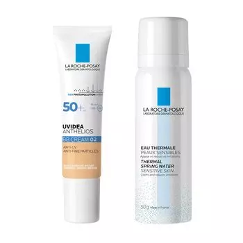 Крем-спрей UV Idea XL Protection BB 02 Kit Увлажняющий для чувствительной кожи лица [BB + лосьон] Кожа/Солнцезащитный крем