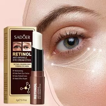 Крем-стик для глаз Retinol Series увлажняет область вокруг глаз и улучшает состояние кожи вокруг глаз 3g