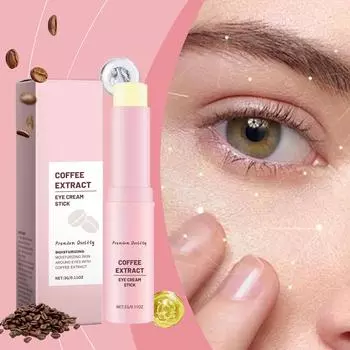 Крем-стик для глаз Уход и укрепление кожи вокруг глаз Ежедневный массаж Увлажняющий и увлажняющий крем для глаз розовый