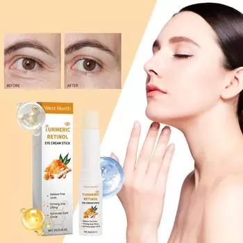 Крем-стик для кожи вокруг глаз с куркумой и ретинолом Увлажнение, питание и укрепление кожи вокруг глаз Уход за кожей вокруг глаз 1