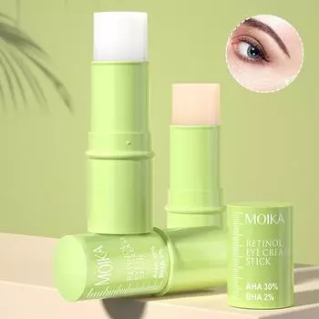 Крем-стик для кожи вокруг глаз с ретинолом разглаживает мелкие морщинки в уголках глаз и устраняет темные круги.