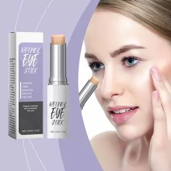 Крем-стик для кожи вокруг глаз с ретинолом. Ежедневный успокаивающий и увлажняющий питательный крем для ухода за кожей вокруг глаз.