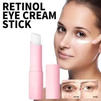 Крем-стик уменьшает темные круги, тонкие линии и отечность, увлажняет и укрепляет глаза