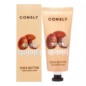 Крем-сыворотка для рук с экстрактом масла ши CONSLY Shea Butter Hand Essence Cream 100мл