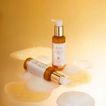 Крем-сыворотка для умывания Dalva Vegan Oil Cream Serum Cleanser Pump Type 150 млX2