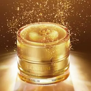 Крем Tonymoly Super Intense Gold 24k Ginseng Snail Cream 50 мл