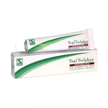 Крем Топи Сульфур (25 г), Topi Sulphur Cream, Schwabe 25 g
