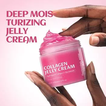 Крем-желе с коллагеном устраняет сухость и непрерывно удерживает влагу для увлажнения One Size