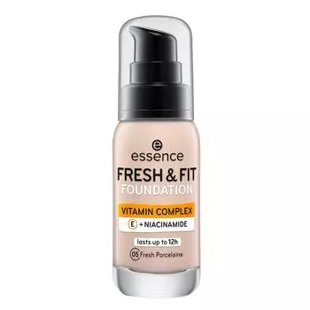 Кремовая основа под макияж Essence Fresh & Fit 05-свежий фарфор (30 мл)
