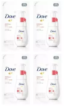 Кремовая пенка для умывания Dove Clear Renew, сменный блок 140 мл x 4 шт. [Оптовая закупка]