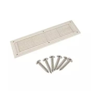 Кремовая вентиляционная решетка Вентиляционная панель для дома на колесах защищает систему кондиционирования воздуха, улучшающую циркуляцию воздуха