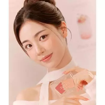 Кремовые румяна Forencos Soft Fitting + бесплатная пуховка для пальцев Heart 01 Apricot milk