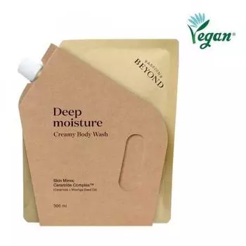 Кремовый гель для душа Beyond Deep Moisture, 300 мл, сменный блок