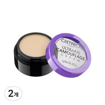 Кремовый консилер Catrice Ultimate Camouflage Cream Concealer 3 г, 010 Ivory, 2 шт.