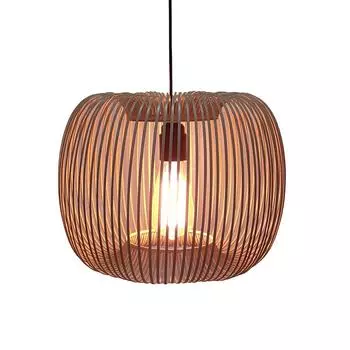 Кремовый металлический подвесной светильник 30 x 30 x 24 см