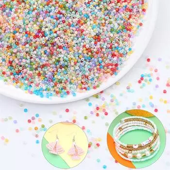 Кремовый Облако Симфонический чешский стеклянный бисер, ювелирные изделия, свободные бусины для изготовления ювелирных изделий своими руками, аксессуары для шитья одежды multicolor