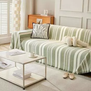 Кремовый стиль, чехол для дивана, всесезонный универсальный чехол для дивана, универсальный чехол для подлокотника, ткань 180x90cm