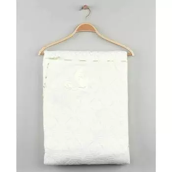 Кремовый трикотаж Вязаное детское одеяло 80х80 см