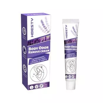 Кремы от запаха лаванды для тела Кремы от запаха подмышек Растительные нежные репелленты от запаха Дезодорант Стойкий антиперспирант Осветляющий подмышки белый