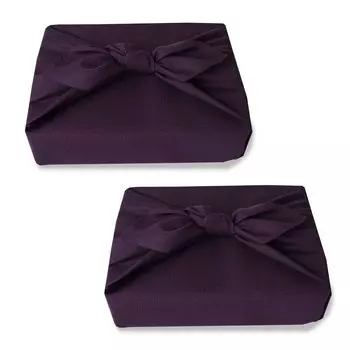 Креп Furoshiki Kodai Murasaki 70 см Двойная ширина Однотонный Сделано в Японии Полиэстер Ichikoshi Однотонный Sasaraori Issei Mochi 1st Birthday Празднование Дети