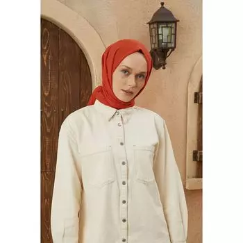 Креп Хиджаб Клюква