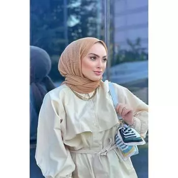 Креп Хиджаб Кофе