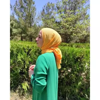 Креп Хиджаб Мандарин