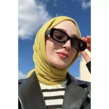 Креп Hijab Qafiye Желтый